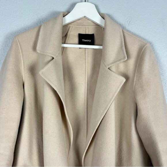 Theory Clairene Jacket in Double-Face Wool-Cashmere - Picture 6 of 15